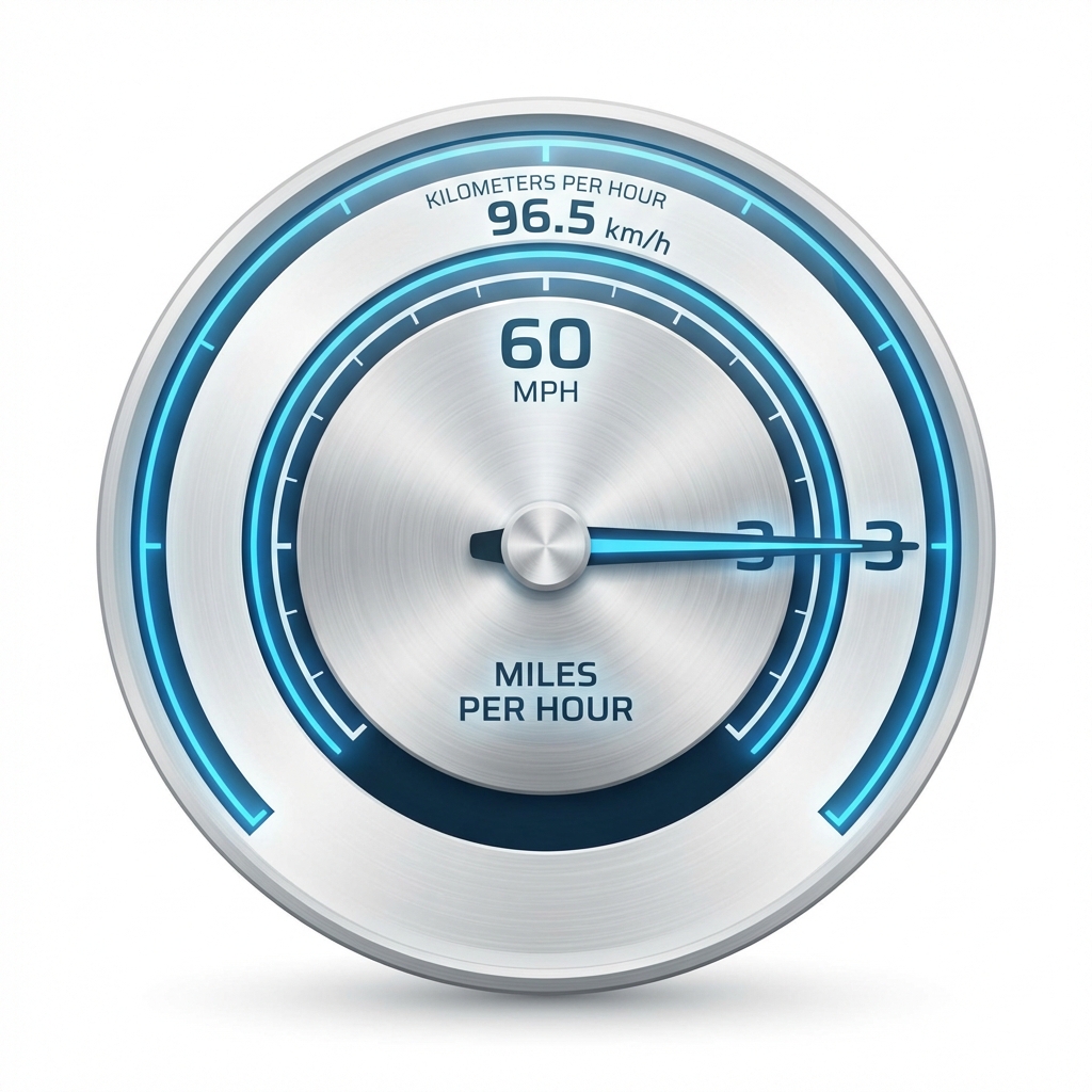 Speedometer: MPH vs km/h